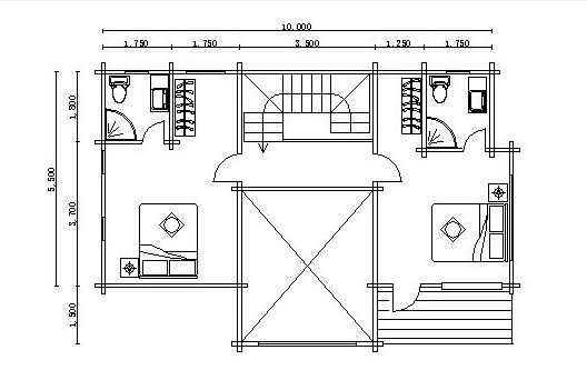 Double Luxury Villa Beautiful Castle Prefabricated House Log Houses Wooden Log Homes and Garden Cabins