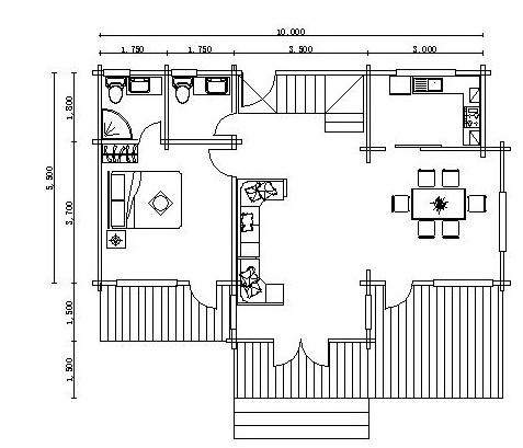 Double Luxury Villa Beautiful Castle Prefabricated House Log Houses Wooden Log Homes and Garden Cabins