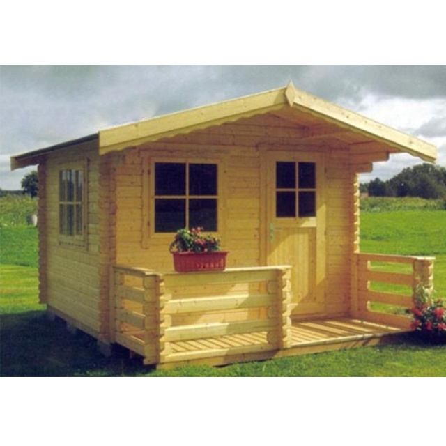 High Quality Customized Service Cute Tiny House Wooden House Prefabricated House with Wooden Log Material