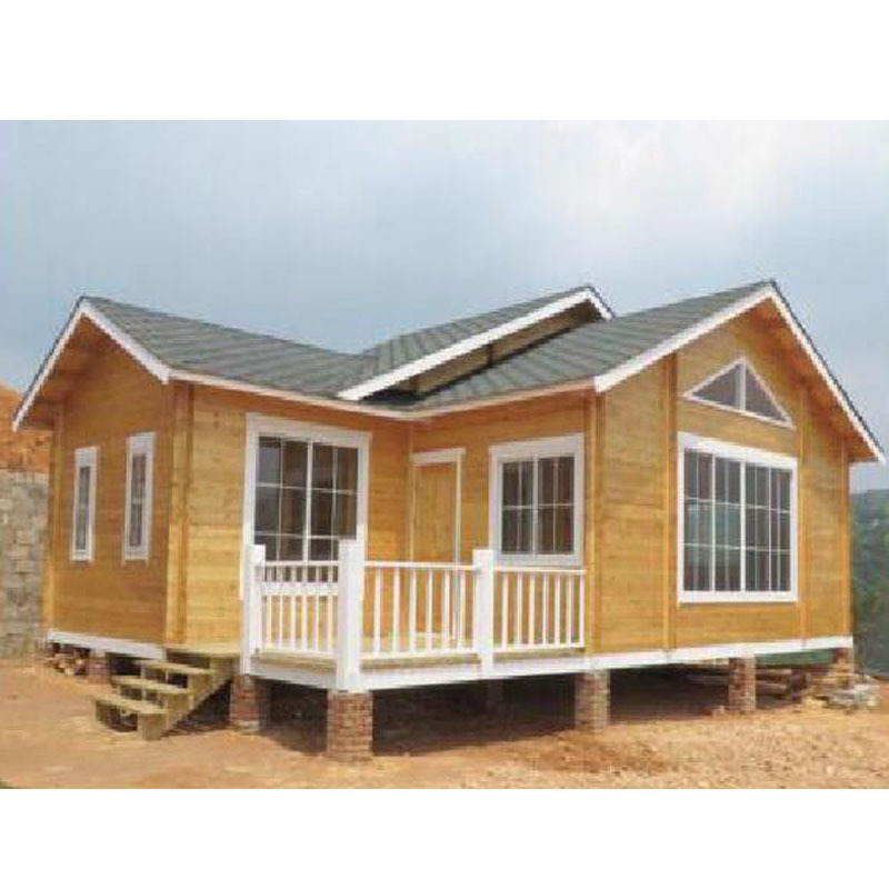 Hot sale affordable  Assembled cubby mini  earthquake proof wood villa ready made  log home prefabricated wooden house