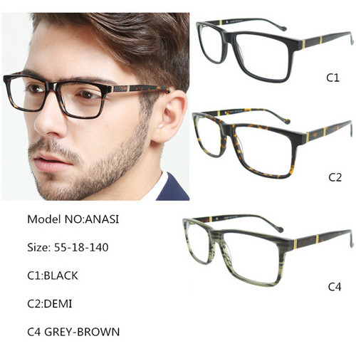 Factory wholesale eyeglass frames acetate eye glass frames