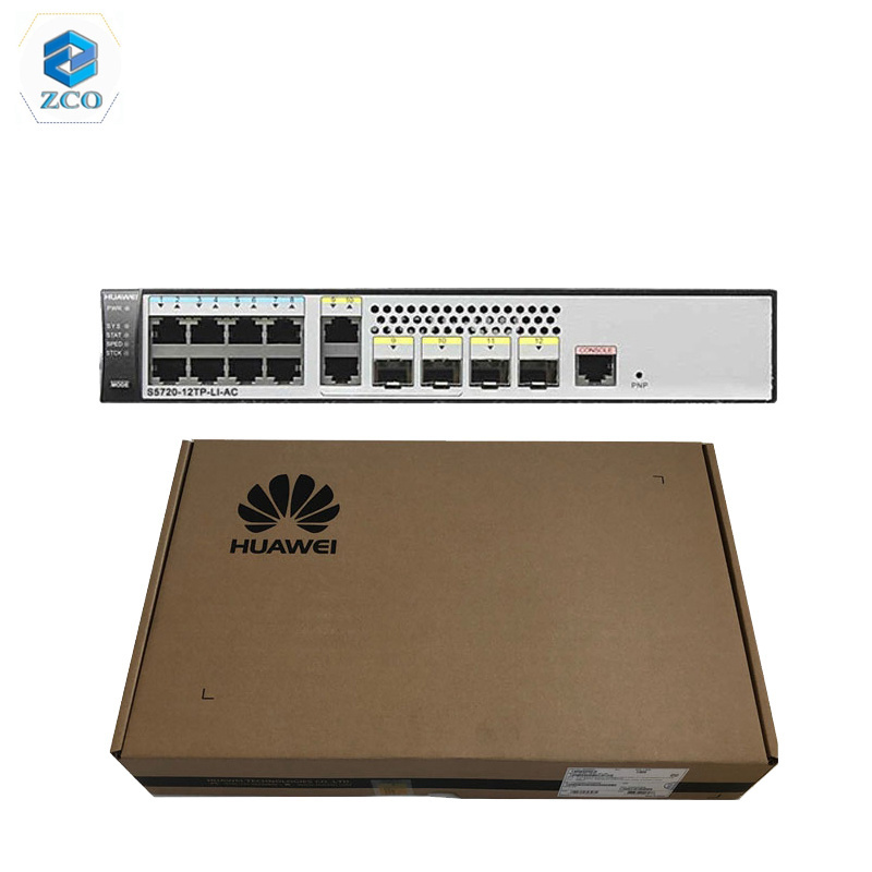 Original S5700 Series 8 Ports Ethernet Switch S5720S-12TP-LI-AC with Good Price