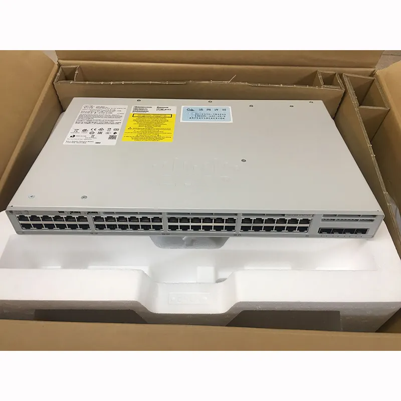 New in box 48 port managed switch gigabit ethernet fabric switch N9K-C92348GC-X