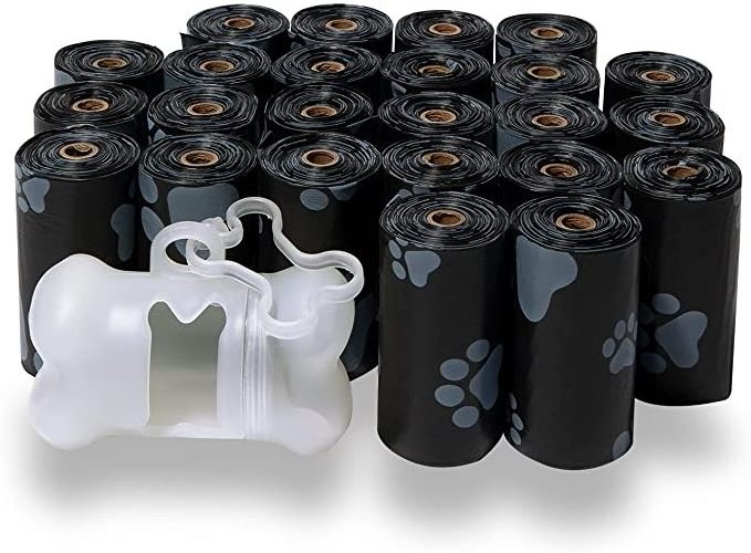 Dog Poop Bags for Waste Refuse Cleanup,  Doggy Roll Replacements for Outdoor Puppy Walking and Travel