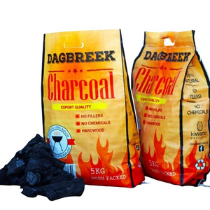 charcoal packaging pp bags 3kg 5kg customized printing coal lump bbq charcoal packing polypropylene woven