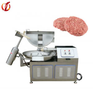 Qiangda customized dried pepper grinding production  meat bowl cutter mixer meat bowl cutter chopper machine meat bowl cutter