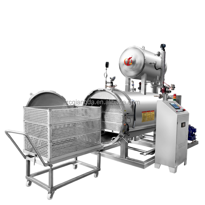 100L-1000L Industrial high pressure retort machine sterilizing autoclave for canning food sterilization machine food sterilizer