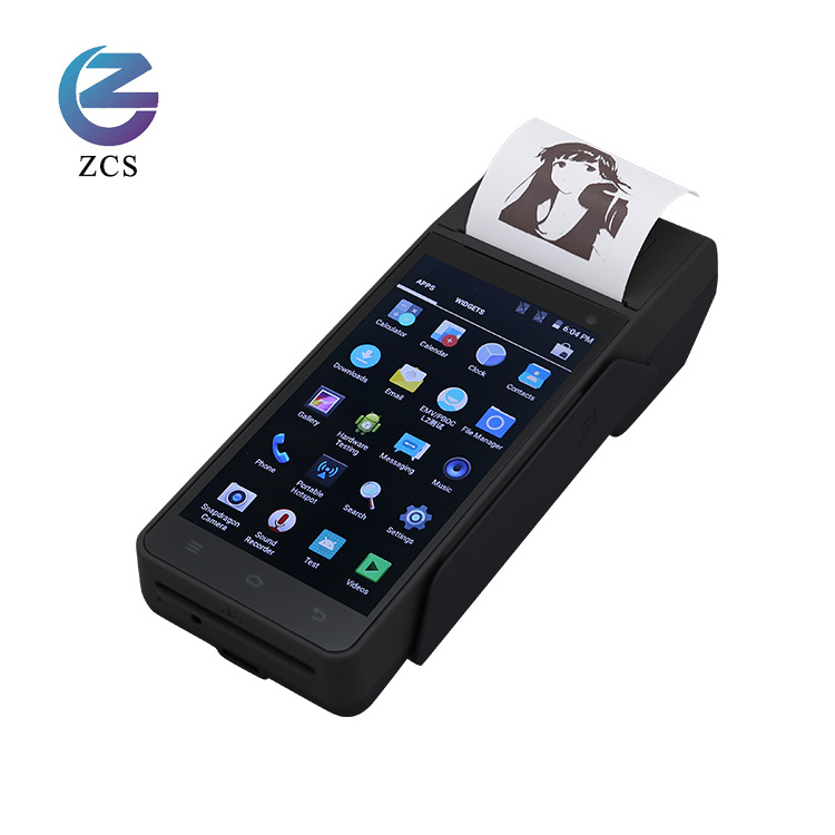 NEW Z90 Android 12.0 Smart Pos Terminal Card Reader EFT POS with printer for ticket printing Tax management