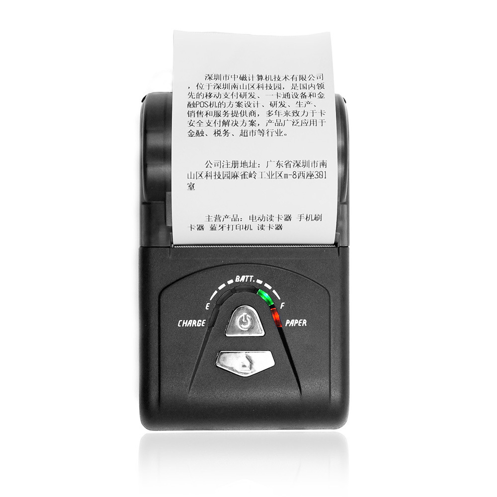 BLUETOOTH PORTABLE THERMAL PRINTER FOR 2INCH BILL RECEIPT TICKETS