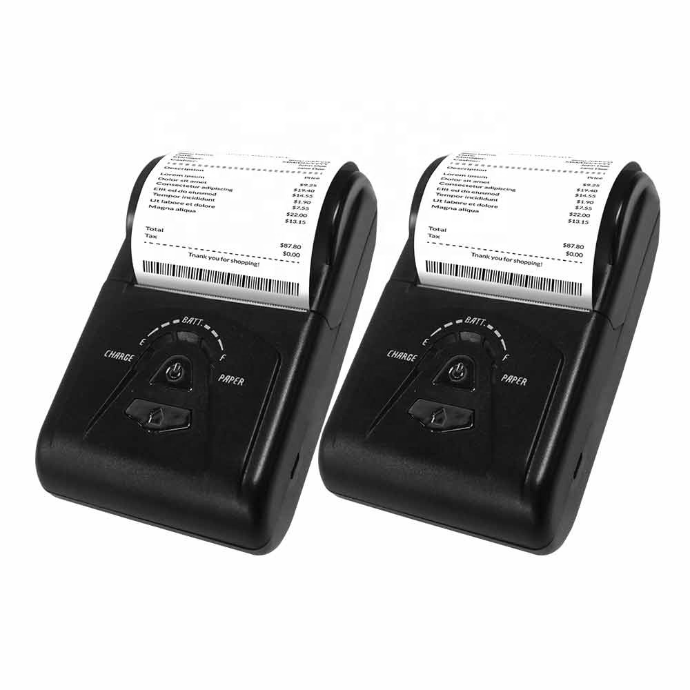 BLUETOOTH PORTABLE THERMAL PRINTER FOR 2INCH BILL RECEIPT TICKETS