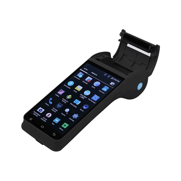 Z91 Handheld pad Android 9.0 POS Printer with 2gb ram 16gb flash for retails, lottery, tickets