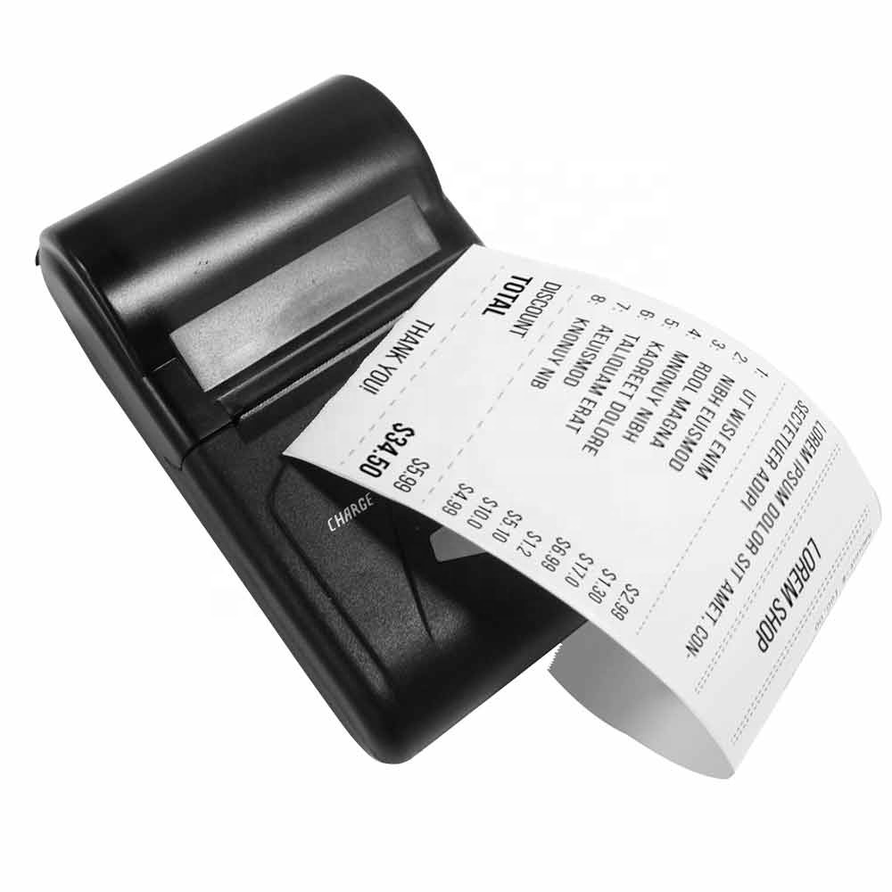 BLUETOOTH PORTABLE THERMAL PRINTER FOR 2INCH BILL RECEIPT TICKETS