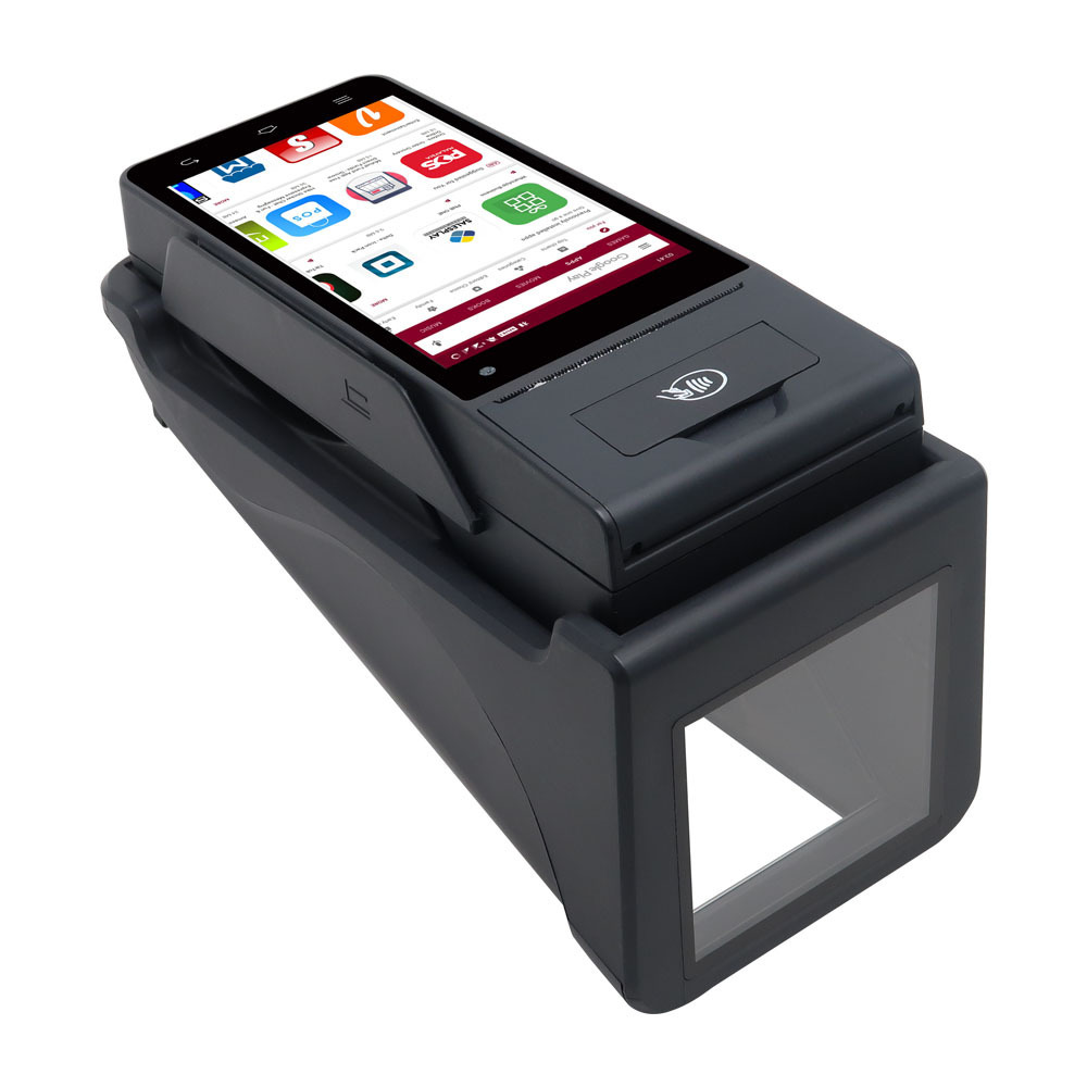 4G mobile pos system mini card terminal micro ATM machine for Gourmet shop