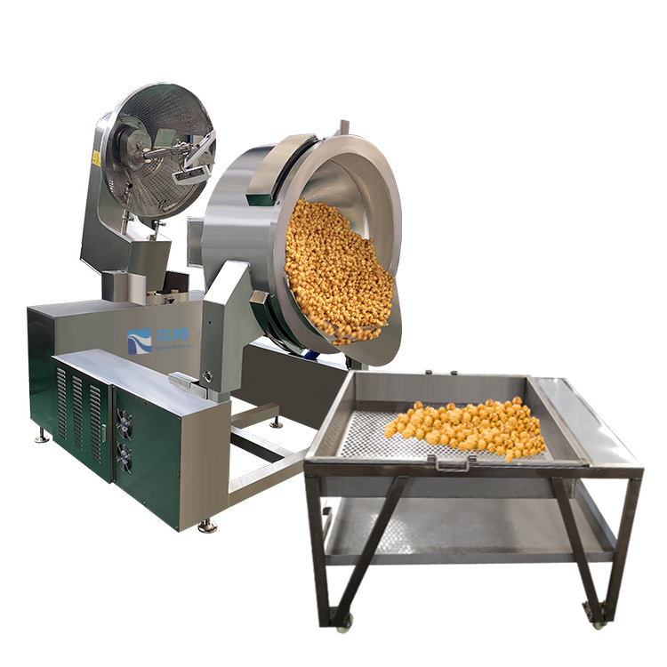 Commercial Flavored Sweet Pop Corn Making Machine Industrial Automatic Popcorn Machine