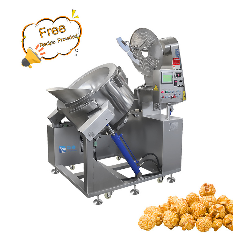 Commercial Flavored Sweet Pop Corn Making Machine Industrial Automatic Popcorn Machine