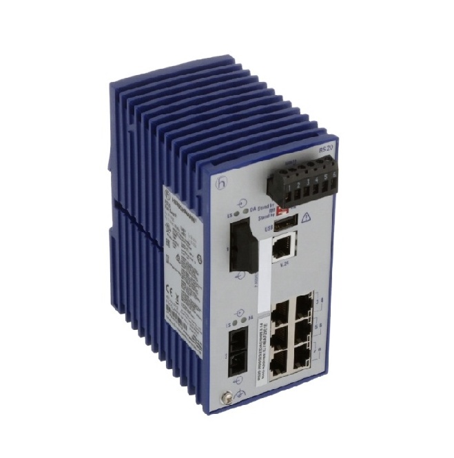 HIRSCHMANN | RS20-0800M2M2SDAEHC | 8 PORT FAST-ETHERNET-SWITCH