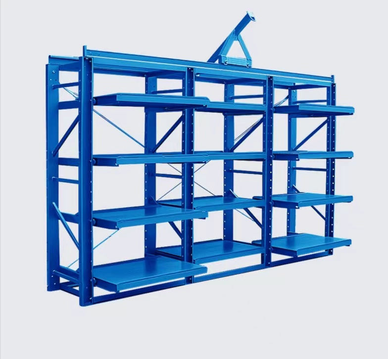 1000kgs Loading Capacity Industrial Mould  Shelves Warehouse Heavy Duty Drawer Steel Mold Racks