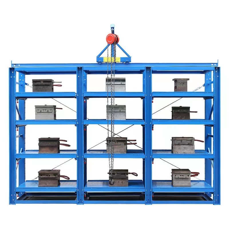 1000kgs Loading Capacity Industrial Mould  Shelves Warehouse Heavy Duty Drawer Steel Mold Racks