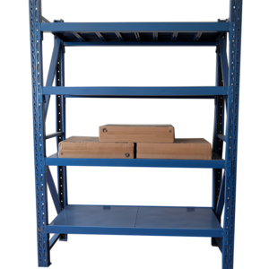 Medium  duty 4 tier shelves  metal industrial hanging storage rack customized warehouse storage shelf