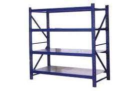 Medium  duty 4 tier shelves  metal industrial hanging storage rack customized warehouse storage shelf