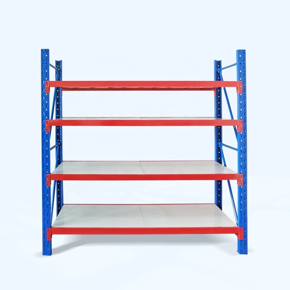 Heavy Duty Metal Shelving 4 layers rack metal pallet racking tire shelf steel material storage shelf rack