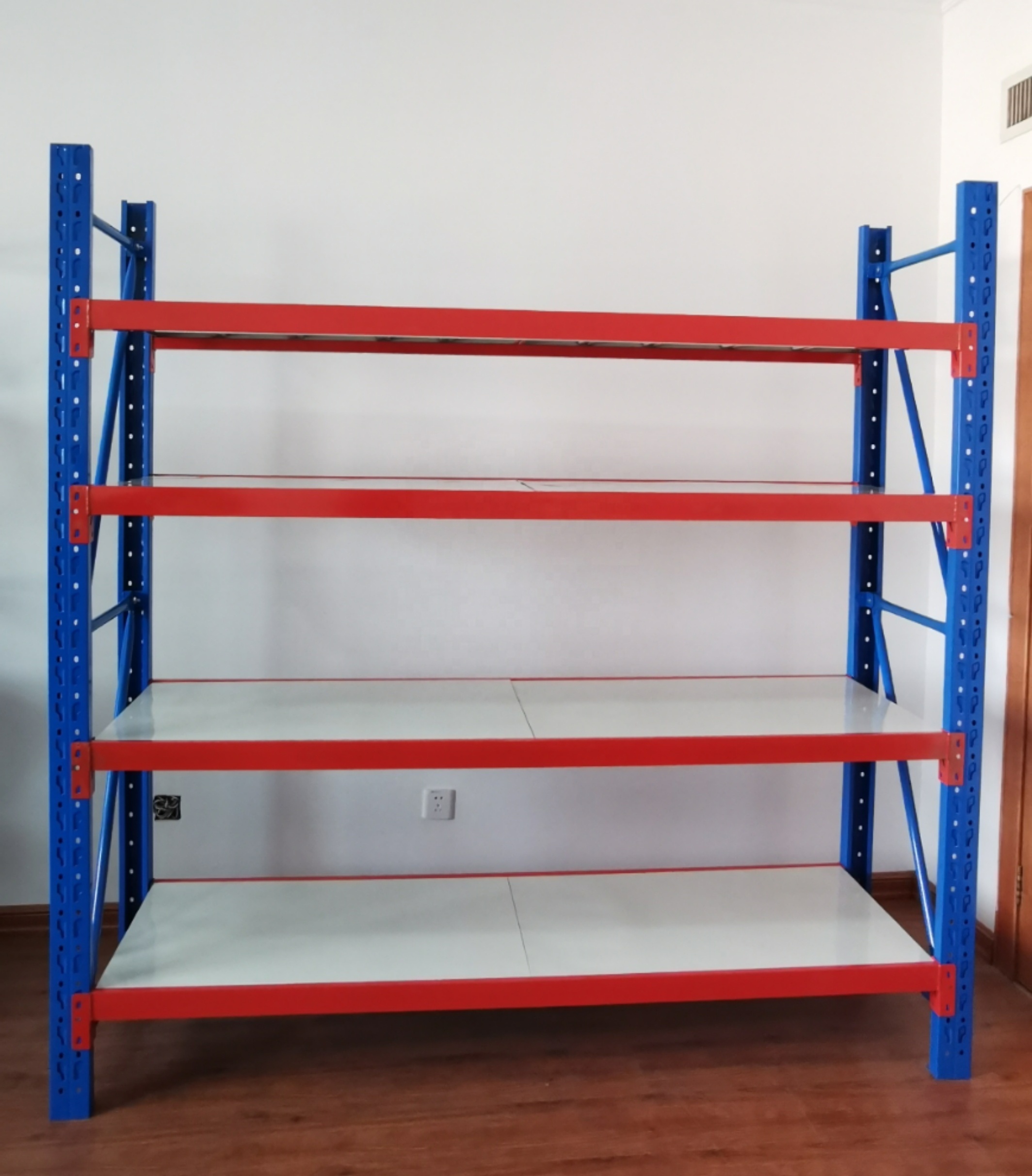 Heavy Duty Metal Shelving 4 layers rack metal pallet racking tire shelf steel material storage shelf rack