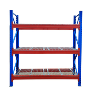 heavy duty rack with wire mesh decking load capacity 3T per layer warehouse shelf auto factory