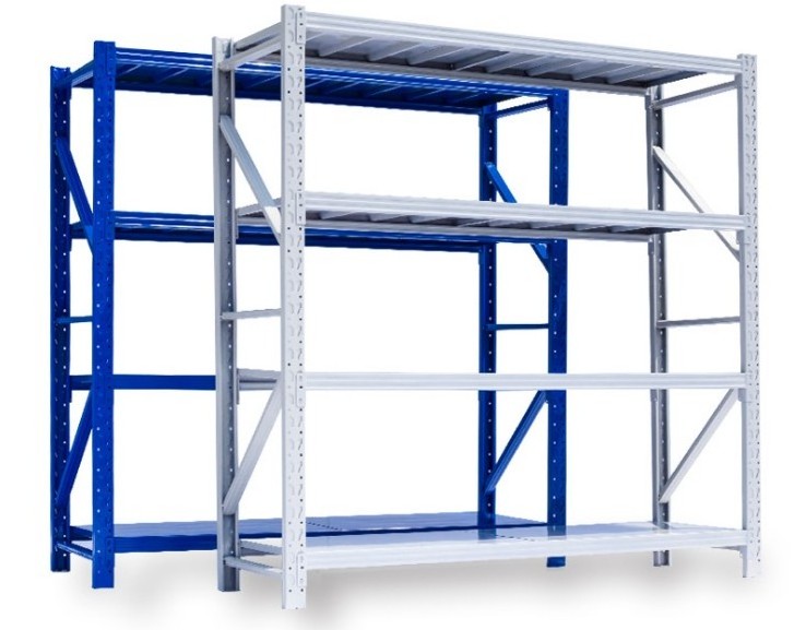 warehouse storage rack 300kgs Capacity Garage Shelving boltless Medium duty shelves