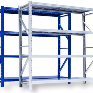 warehouse storage rack 300kgs Capacity Garage Shelving boltless Medium duty shelves