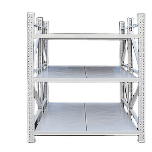 Custom Boltless Medium Duty Shelving Large Capacity Garage Shelves Flexible Warehouse Racks