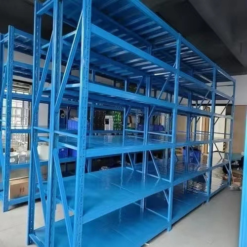 Custom Stacking Rack To Store Goods Steel Equipment Storage Warehouse  Medium Shelf Shelves