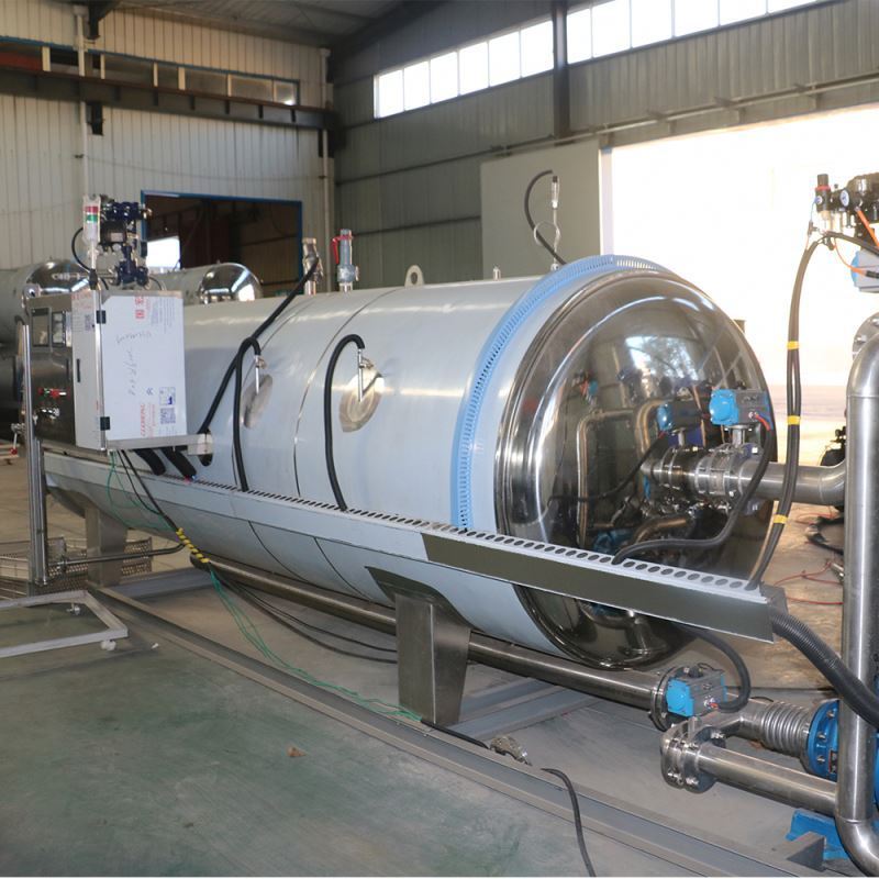 Industrial Autoclave Used For Canned Sardines