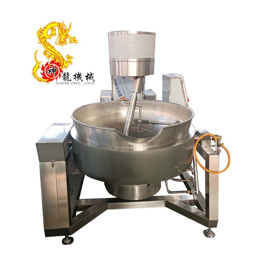 Tilting And Mixing Industrial automatic Cooking machine