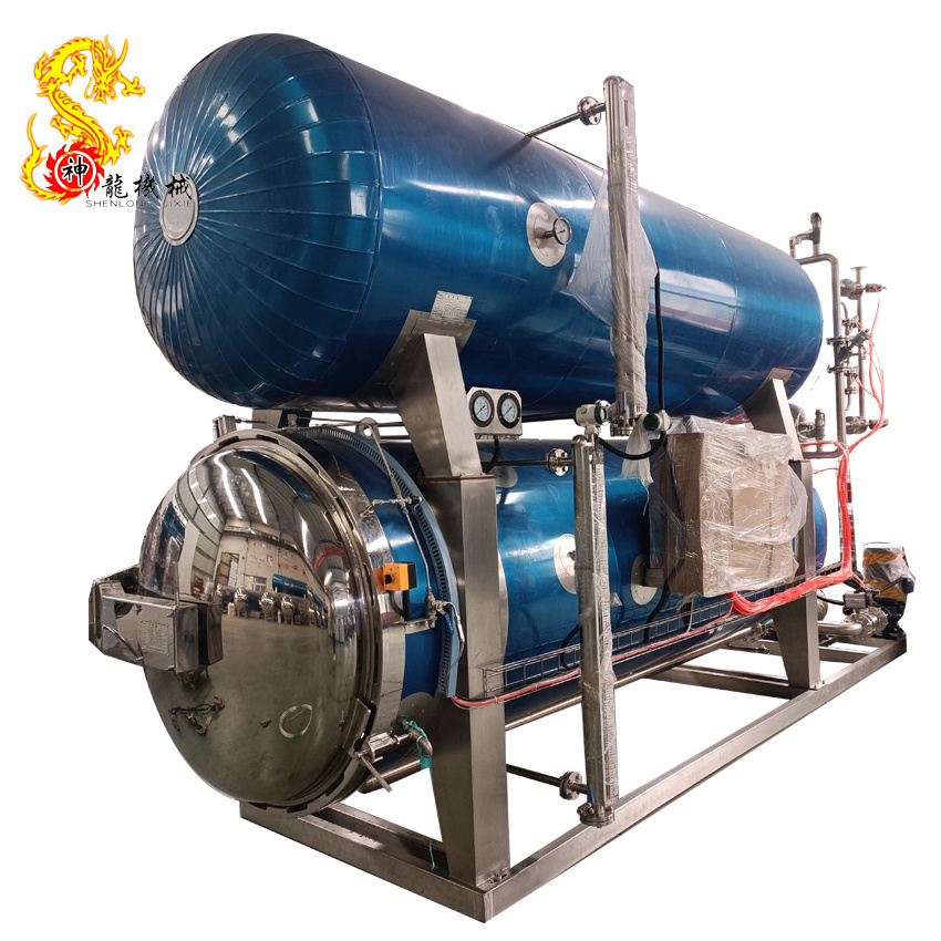 High Temperature Water Spray Type /Water Immersion Type Canned Food Sterilization Retort/Food Autoclave Retort Sterilizer