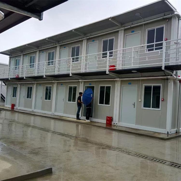 Easy Assembled Quakeproof Prefabricated House Container Module House  For Temporary housing