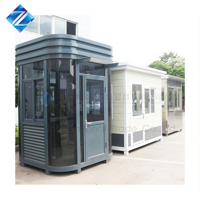 Modular guard house prefabricated guard booth parking ticket booth portable  guard room cabin