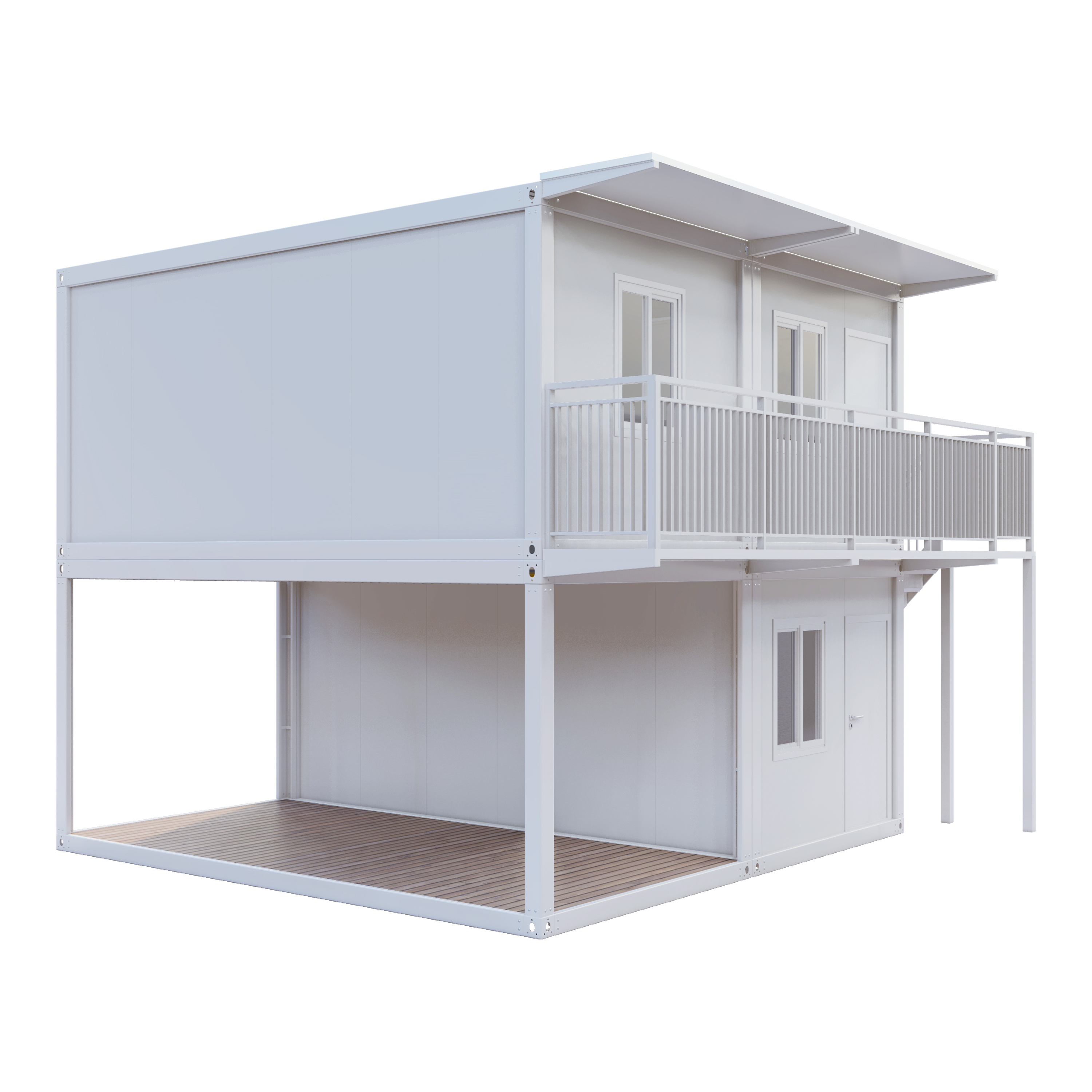 2-story prefabricated container house modular container house detachable simple and convenient mobile house