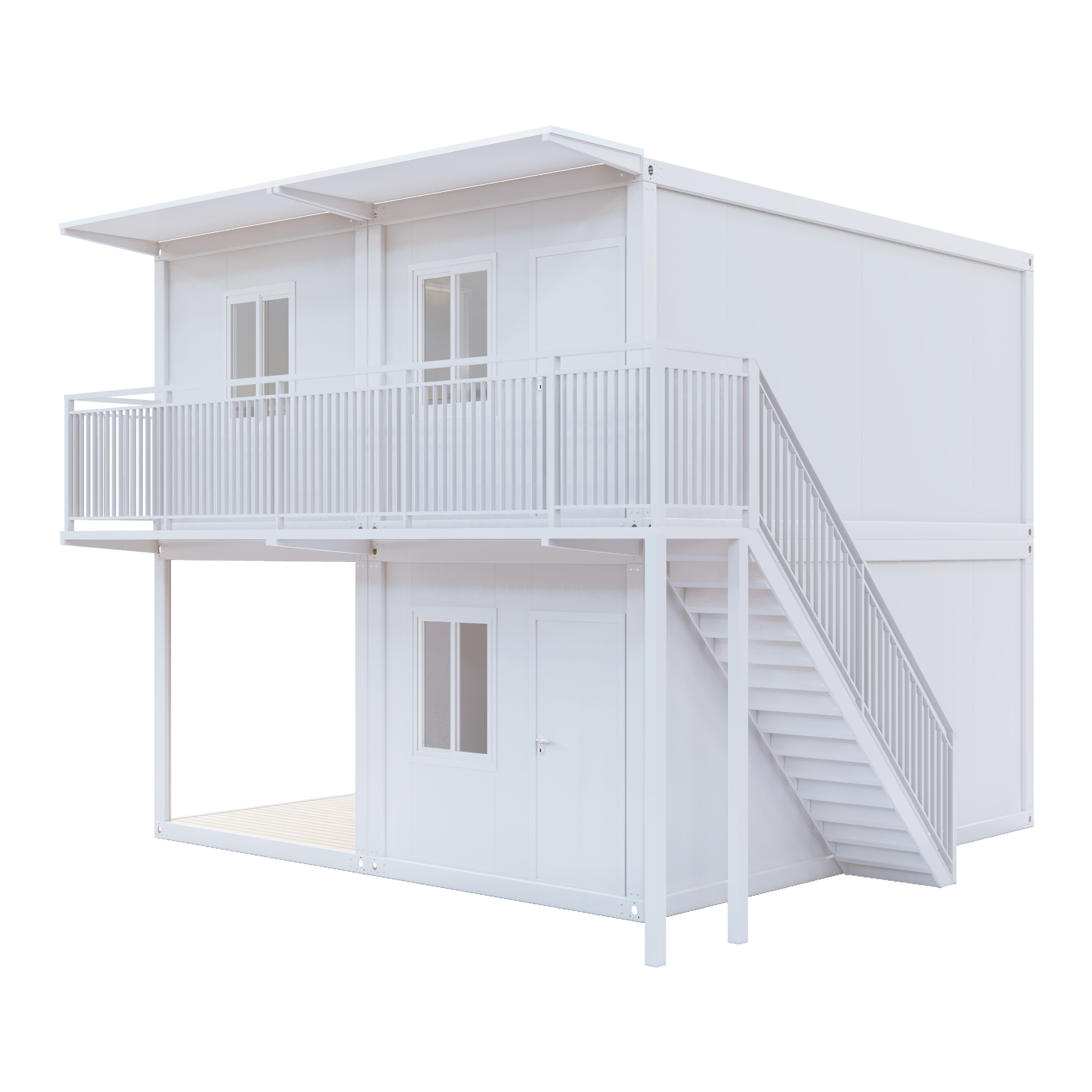 2-story prefabricated container house modular container house detachable simple and convenient mobile house