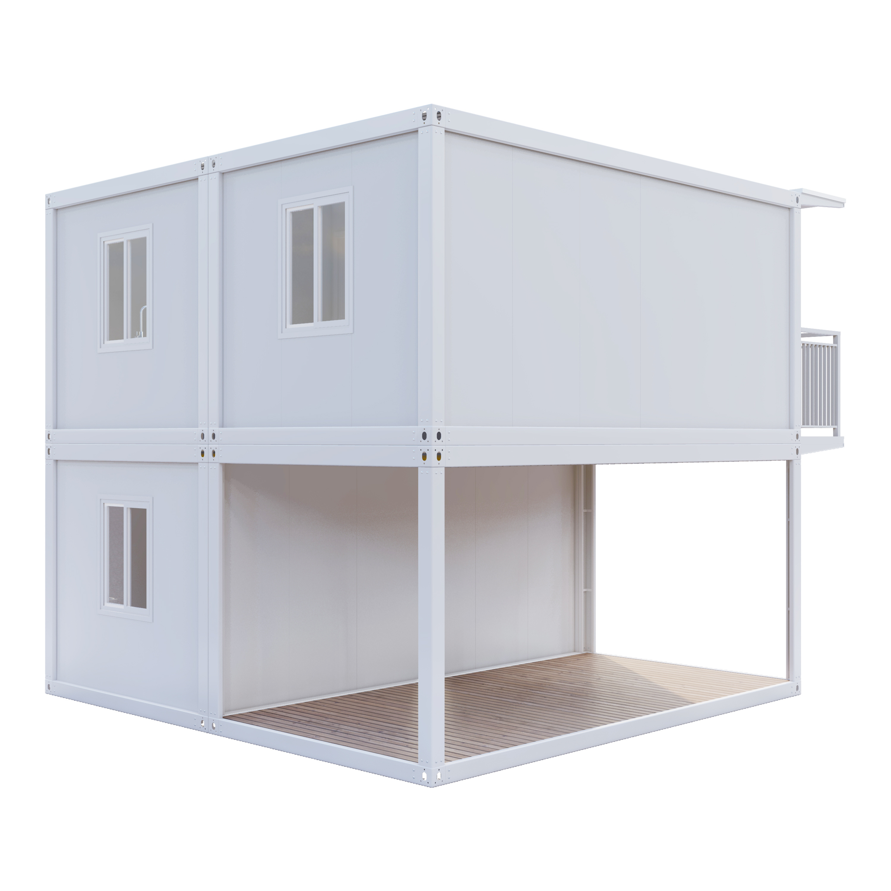 2-story prefabricated container house modular container house detachable simple and convenient mobile house