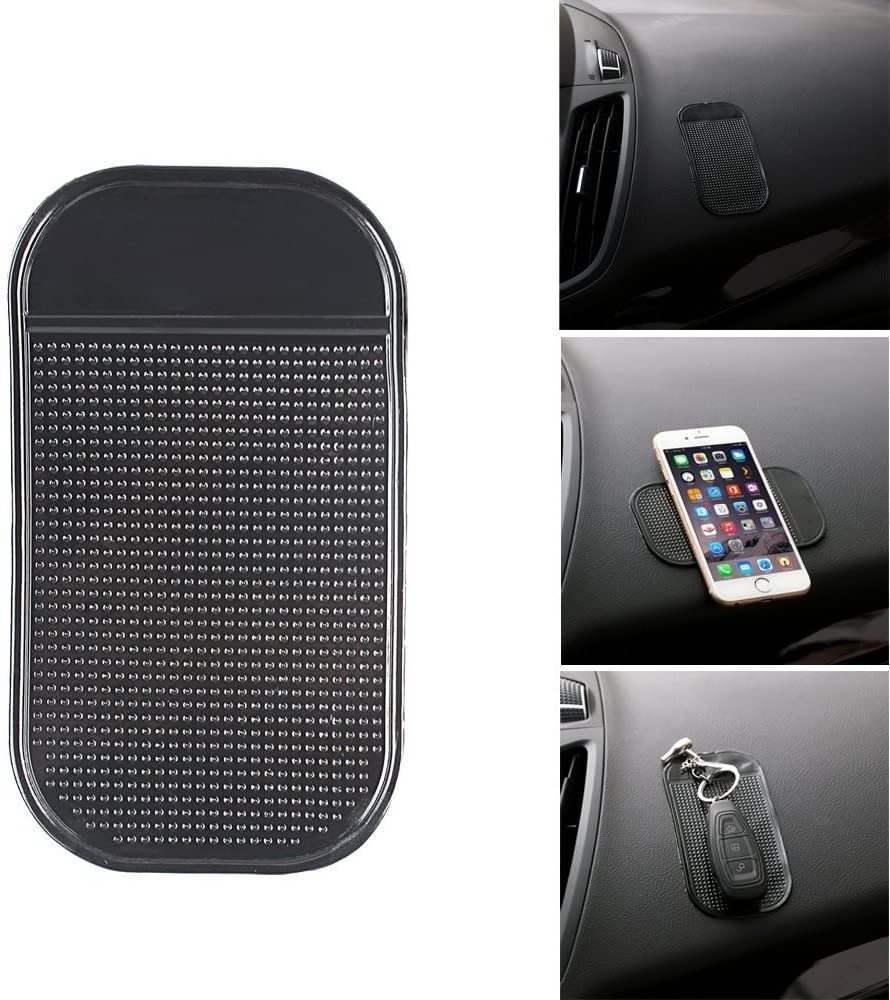 Car Accessory Dashboard Anti-slip Rubber Mat Mount Holder Pad Stand For Mobile Phone & GPS