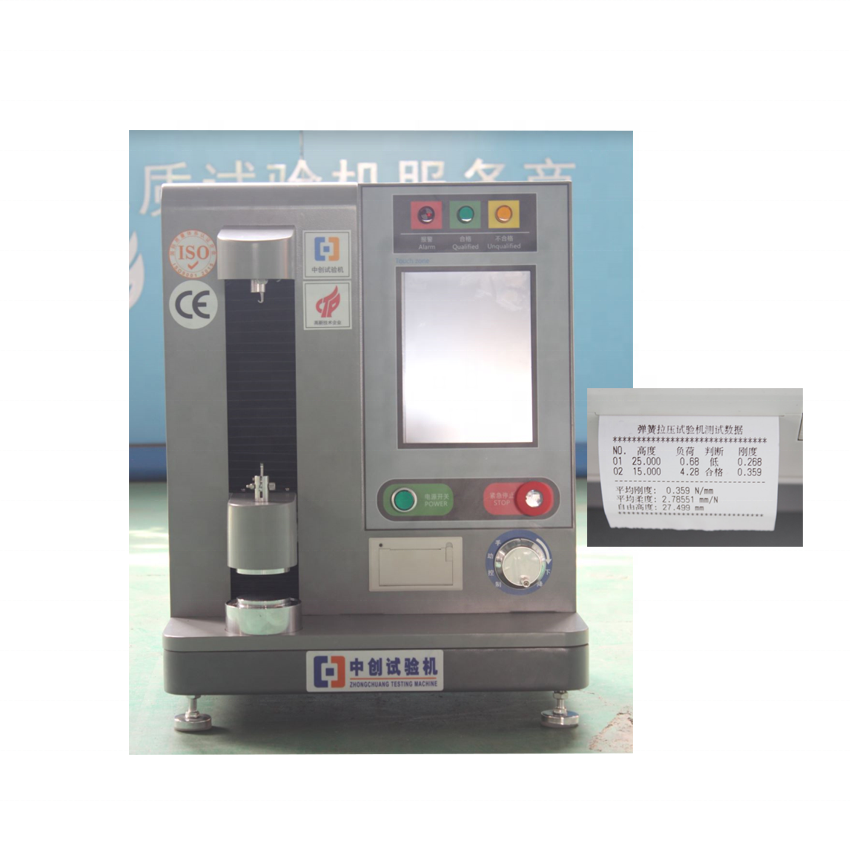 Latest Model Touch Screen Precision 50N Spring Tension and Compression Testing Machine Price