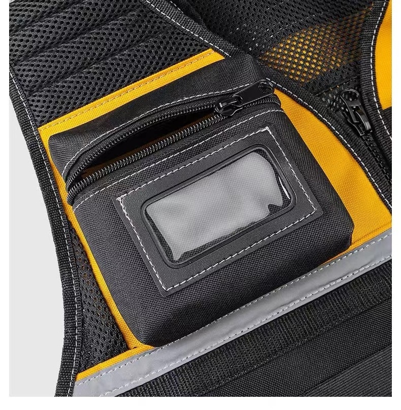 High quality portable work clothes Electrician Multi-functional tactical tool vest Tool jacket Work tool vest