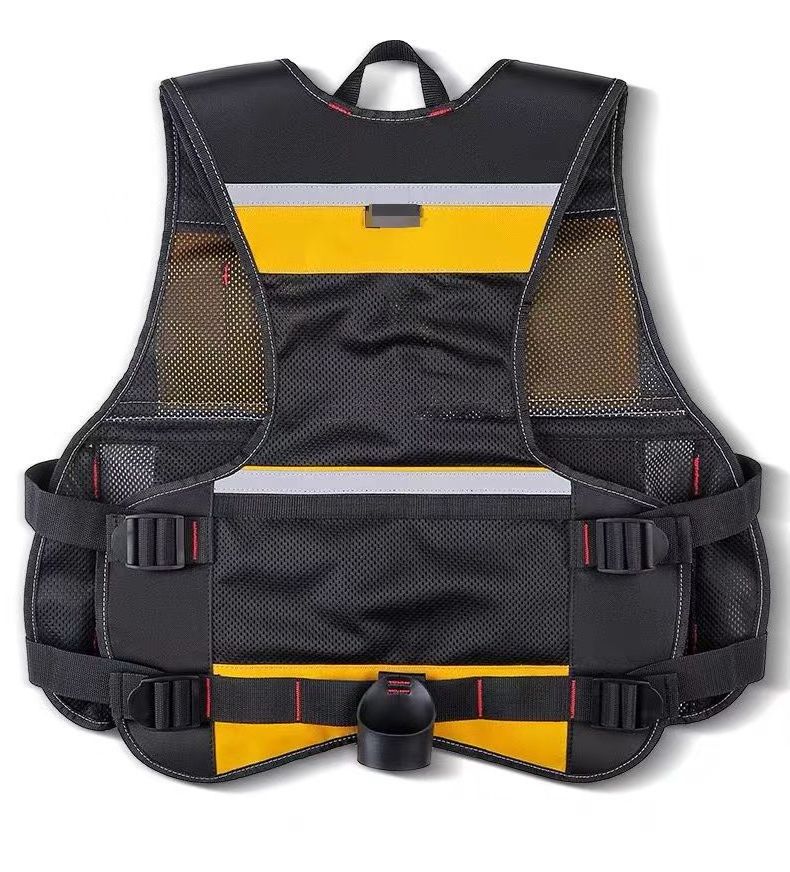 High quality portable work clothes Electrician Multi-functional tactical tool vest Tool jacket Work tool vest