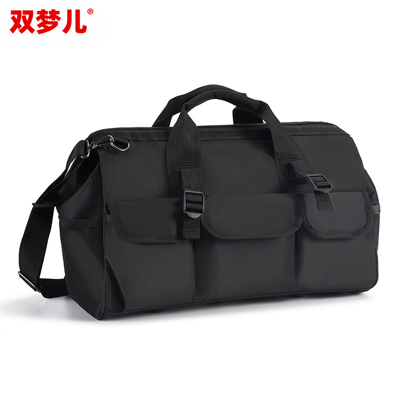 Custom logo High quality 600D storage Organizer Garden Work canvas Heavy Duty electrician tool bag