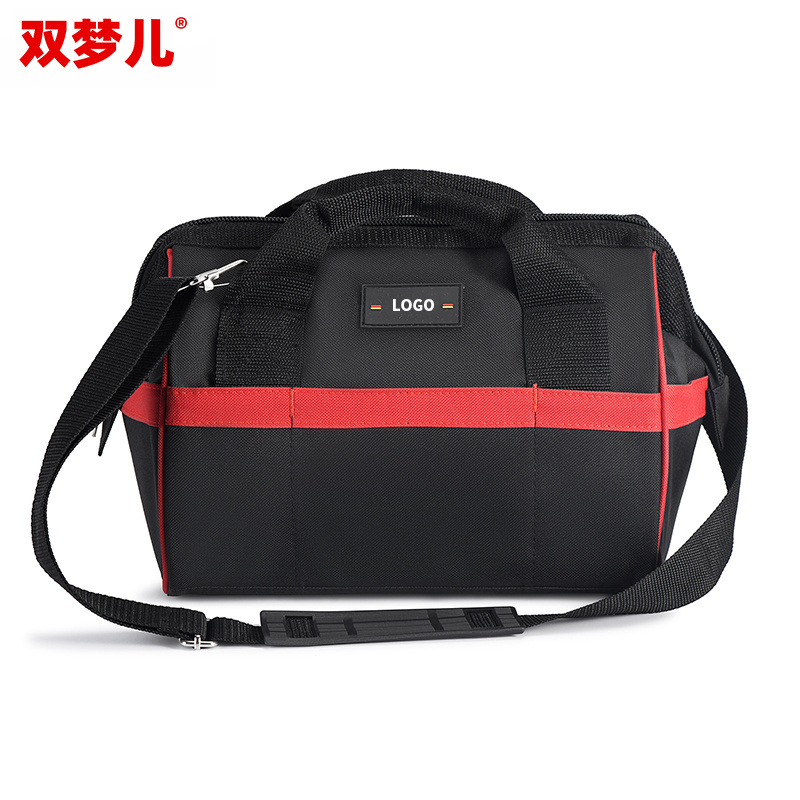 Manufacturers wholesale Oxford cloth kit multi-functional maintenance electrician canvas large thickened tool bag