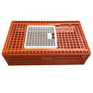 2022 hot sale plastic poultry chicken transport cage or crate