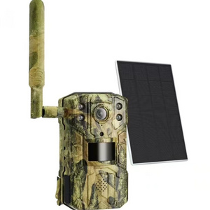 4G LTE Outdoor Deer Hunting Camera Infrared Night Vision Wireless Game Hunting Trail Camera 2K  Support Solar Panel