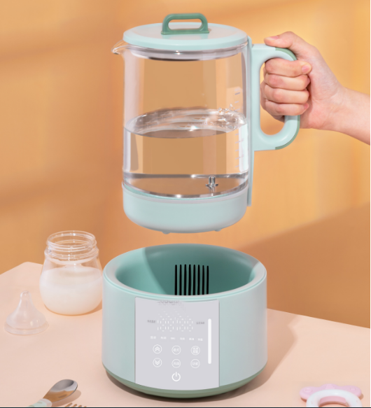 Hot  sell smart baby milk modulator formula kettle tea and coffee pot health pot electric kettle with fan cooling and night lamp