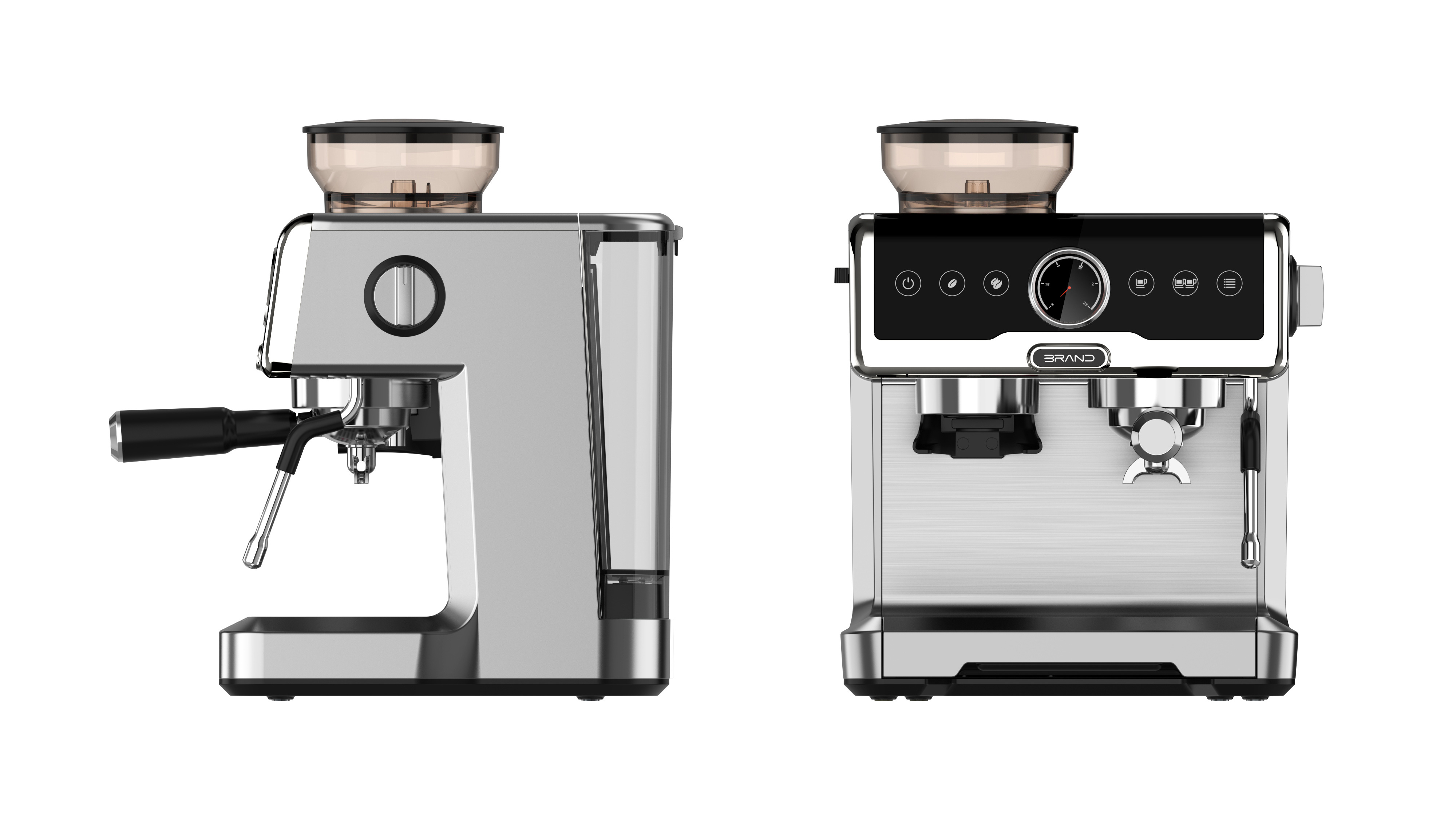 Fully Automatic Espresso Machine Stainless Steel 15 Bar Italian Home Espresso Coffee Machine Espresso Maker