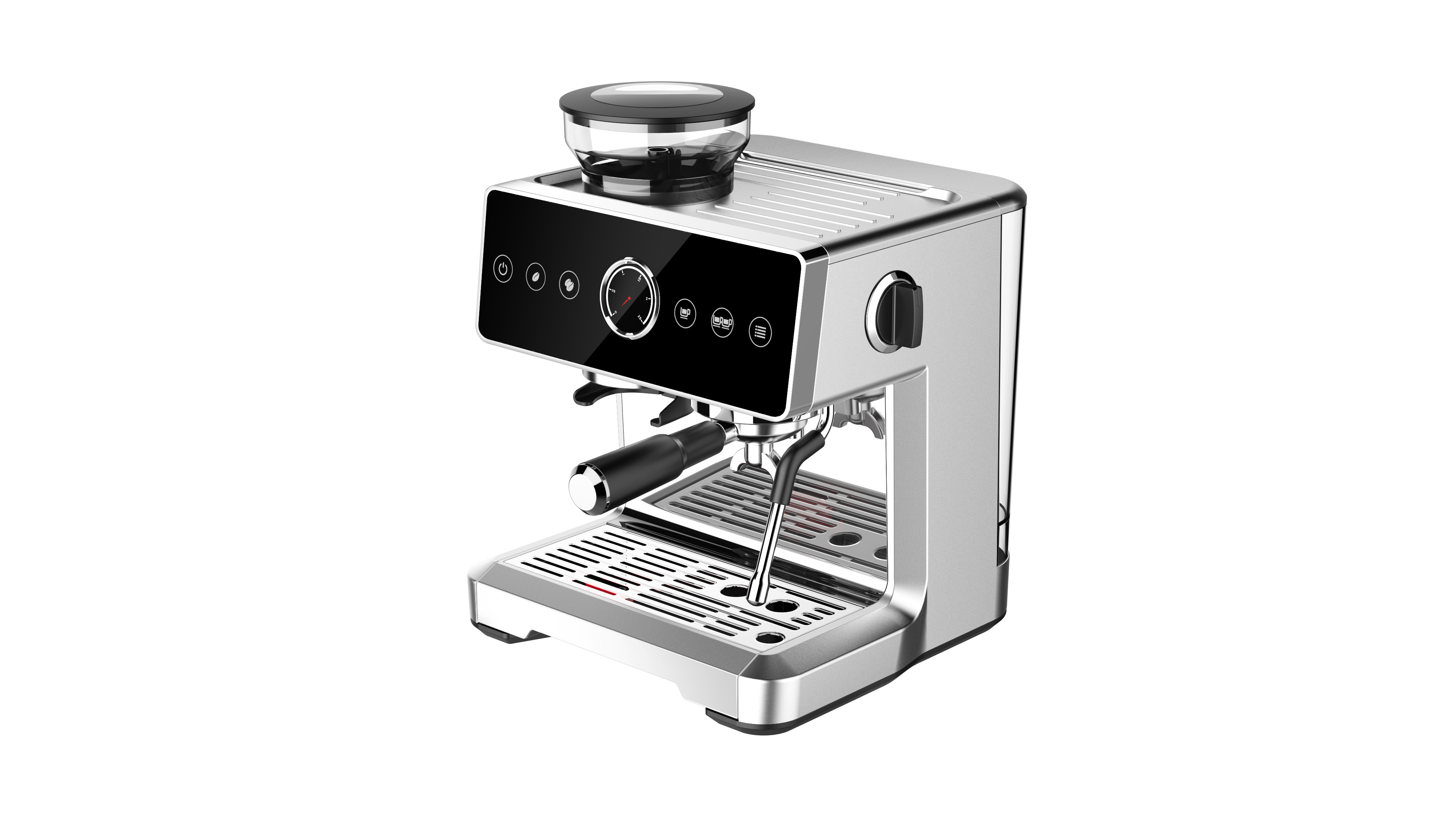 Commercial Espresso Coffee Machine Home Cappuccino Maker Electric Espresso Machine With Grinder